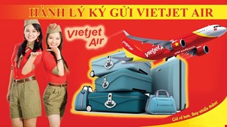 Bảng giá hành lý ký gửi Vietjet Air